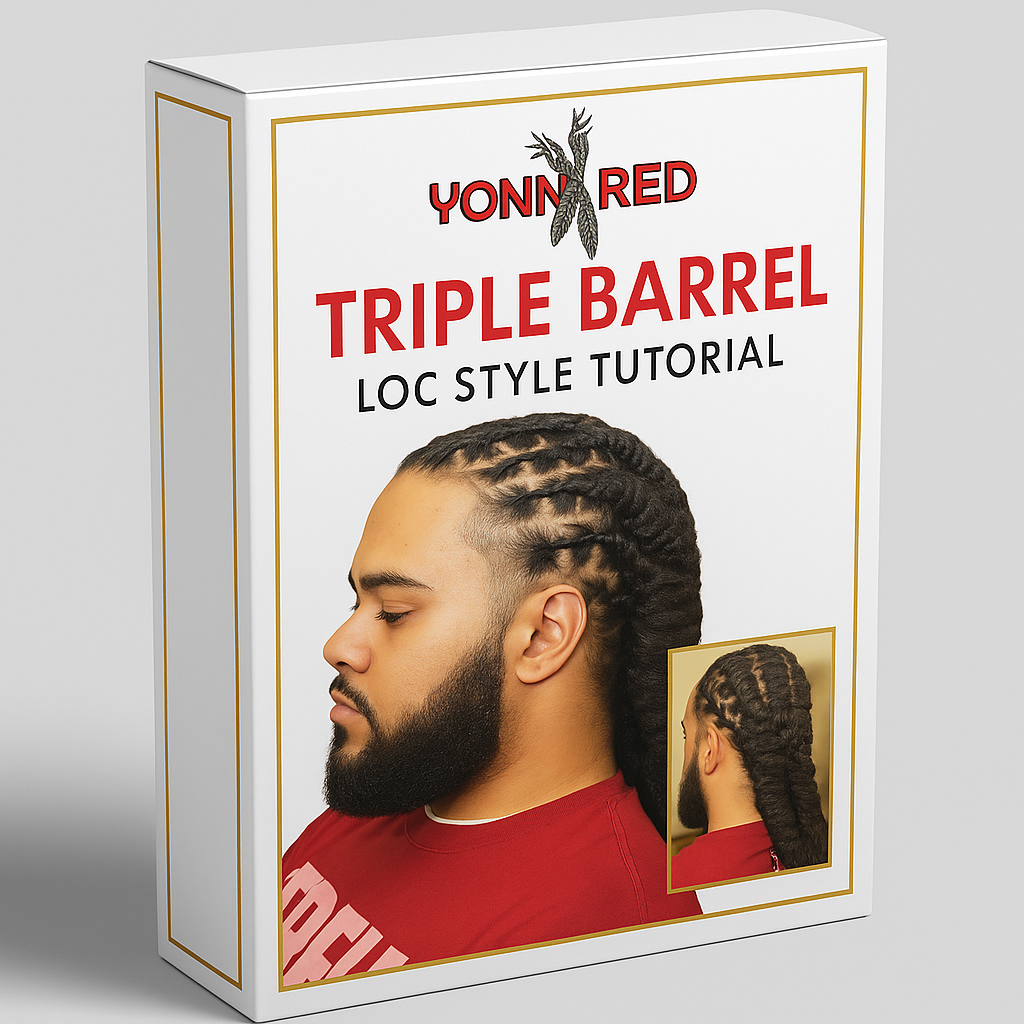 Triple Barrels Loc Style Tutorial