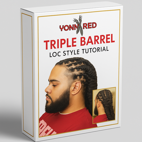 Triple Barrels Loc Style Tutorial