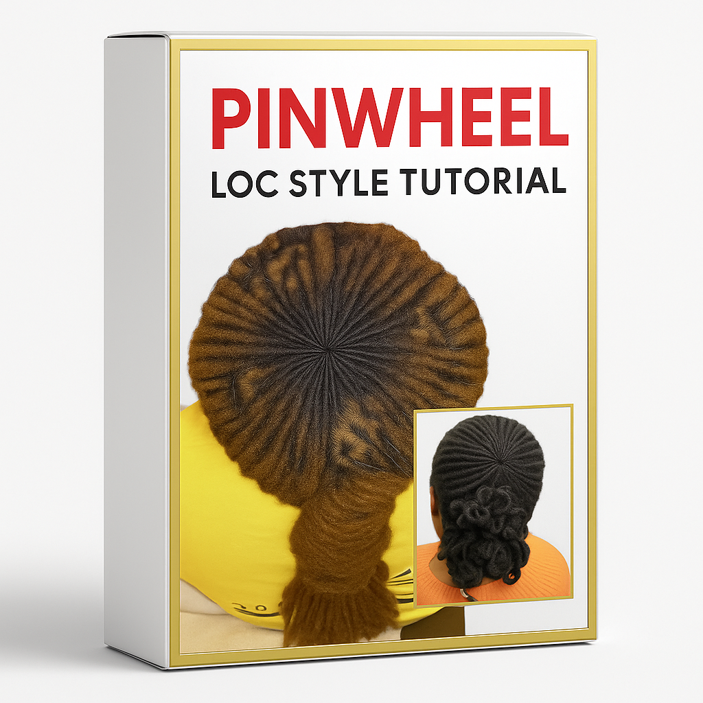 Pinwheel Loc Style